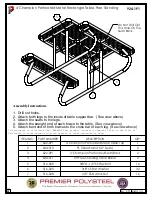 Preview for 4 page of PREMIER POLYSTEEL 924-101 Manual