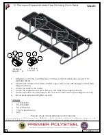 Preview for 10 page of PREMIER POLYSTEEL 924-101 Manual