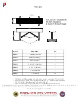 PREMIER POLYSTEEL 935-101 Manual предпросмотр