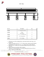 Preview for 9 page of PREMIER POLYSTEEL 937-301 Quick Start Manual