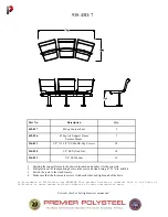 Предварительный просмотр 2 страницы PREMIER POLYSTEEL 938-45D-2 Quick Manual