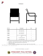 PREMIER POLYSTEEL 939-D11 Quick Start Manual предпросмотр