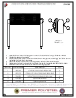 Предварительный просмотр 5 страницы PREMIER POLYSTEEL 971-102 Manual