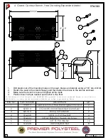 Предварительный просмотр 12 страницы PREMIER POLYSTEEL 971-102 Manual