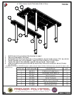 Предварительный просмотр 5 страницы PREMIER POLYSTEEL Champion 924-301 Manual