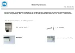 Preview for 1 page of Premier Screens Roller Fly Manual