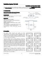 Preview for 1 page of Premier Tech Aqua TLV-240 Installation And Operation Manual