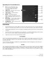 Предварительный просмотр 2 страницы PREMIER TECHNOLOGIES ADL 3100 Series Installation And Operating Instructions