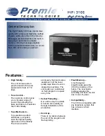 Preview for 1 page of PREMIER TECHNOLOGIES High Fidelity Series Quick Start Manual