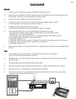 Preview for 2 page of PREMIER TECHNOLOGIES HRL7500 Installation And Operating Instructions