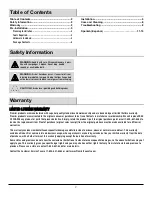 Preview for 2 page of Premier 1034392 Use And Care Manual