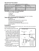 Preview for 4 page of Premier 500320 UV-3 Installation, Operation And Maintenance Manual