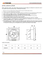 Preview for 9 page of Premier AB-5016EX Instruction Manual