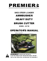 Premier AC720 Operator'S Manual preview