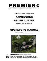 Preview for 1 page of Premier Ammbusher AD720 Operator'S Manual