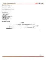 Preview for 8 page of Premier AS-4779 Instruction Manual