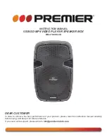 Предварительный просмотр 9 страницы Premier BB-4702USLCD Instruction Manual