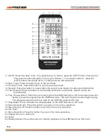 Предварительный просмотр 15 страницы Premier BB-4702USLCD Instruction Manual