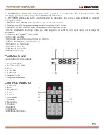 Preview for 4 page of Premier BB-5120USBTB Instruction Manual