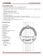 Preview for 3 page of Premier BB-5247USBTB Instruction Manual