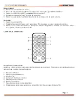 Предварительный просмотр 6 страницы Premier BB-5531USBTL Instruction Manual