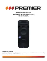 Предварительный просмотр 9 страницы Premier BB-5531USBTL Instruction Manual