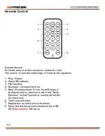 Предварительный просмотр 15 страницы Premier BB-5531USBTL Instruction Manual