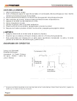 Предварительный просмотр 5 страницы Premier CM-5587 Instruction Manual