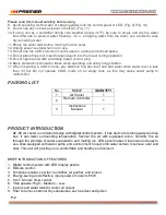 Предварительный просмотр 13 страницы Premier CR-4758R Instruction Manual