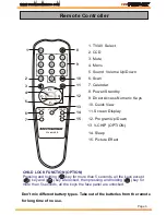 Preview for 8 page of Premier CTV-4016SR Instruction Manual