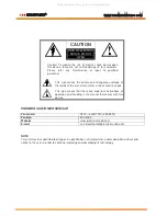 Preview for 2 page of Premier CTV-4558PL Instruction Manual