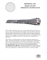 Preview for 1 page of Premier E6 ABA Operating Instructions Manual