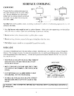 Preview for 6 page of Premier EAKL0AOP Use And Care Manual