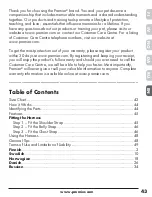 Preview for 43 page of Premier easy walk Fittings Manual