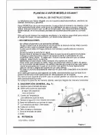 Preview for 2 page of Premier ED-0061T Instruction Manual