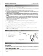 Предварительный просмотр 3 страницы Premier ED-0085 Instruction Manual