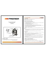 Premier ED-0373 Instruction Manual preview