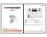 Premier ED-4129 Instruction Manual preview