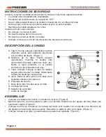 Preview for 3 page of Premier ED-4314GL Instruction Manual