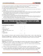 Preview for 10 page of Premier ED-5054PL Instruction Manual