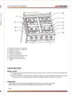 Preview for 3 page of Premier EF-4360GH Instruction Manual