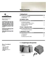 Preview for 2 page of Premier H.E.P.A. HP500 Installation, Operation, Maintenance Manual