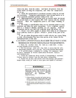 Preview for 5 page of Premier MDP-4807C Instruction Manual