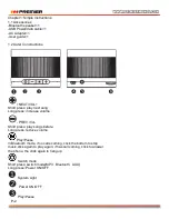 Предварительный просмотр 9 страницы Premier MS-5193SDBT Instruction Manual