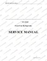 Preview for 1 page of Premier NV-1543 Service Manual