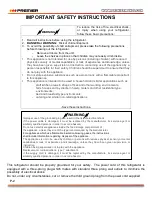 Preview for 13 page of Premier NV-5211SS Instruction Manual