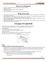 Preview for 18 page of Premier NV-5211SS Instruction Manual