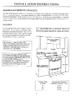 Preview for 16 page of Premier P24S3402P Use And Care Manual And Installation Instructions