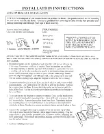 Preview for 17 page of Premier P24S3402P Use And Care Manual And Installation Instructions