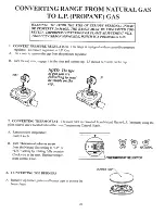 Preview for 22 page of Premier P24S3402P Use And Care Manual And Installation Instructions